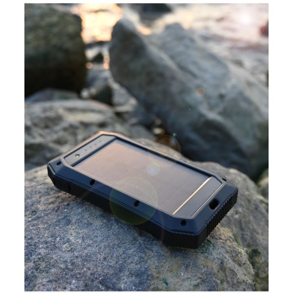 Dual USB Waterproof Solar Power Bank
