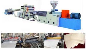 Buy cheap PVC Foam Board Production Line / Plastic Sheet Extrusion Line product