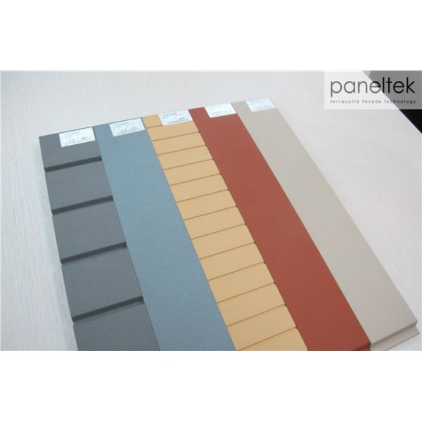 Wall Decoration Terracotta Ventilated Facade , All Sizes Wall Cladding Materials