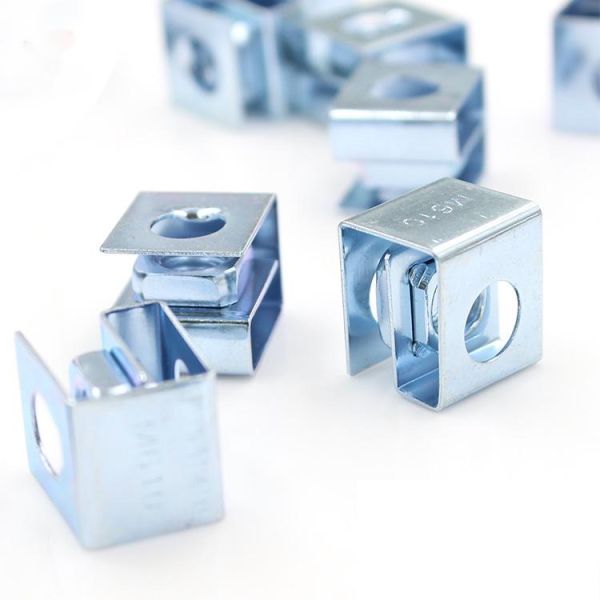 M64 Eye Bolts Nuts JIS Aluminum Weld Nuts Floating Cage