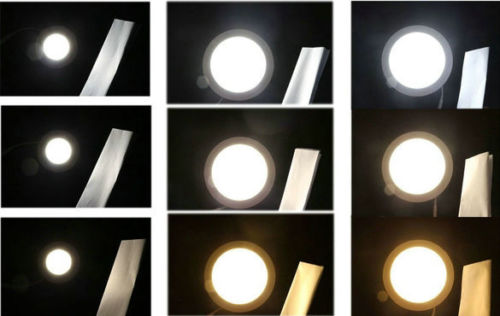 2800-6500k Meanwell Round Led Panel Light SMD2835 high brightness