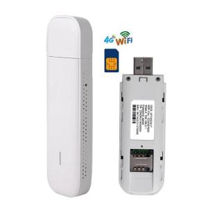 Buy cheap Pocket 150Mbps USB Hotspot Router , Mobile 4G LTE USB WiFi Modem SMS Sim Card product