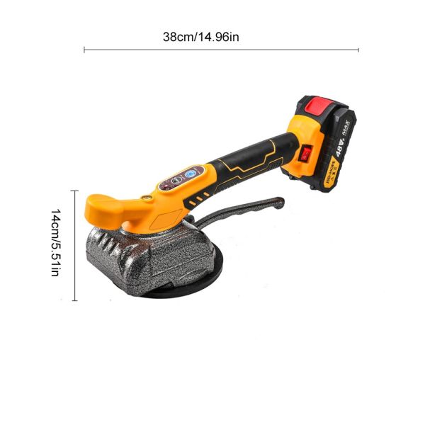 Hot Selling Cordless Power Tiling Tools Set Electric Floor Paving Tile Vibrator Leveling Machine