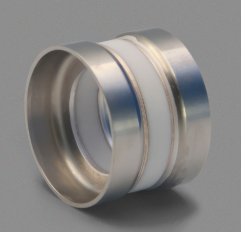 Custom Metalized Ceramic Tubes with High Tensile Strength > 20,000 psi and Low Helium Leak Rate < 10-9 cc/sec