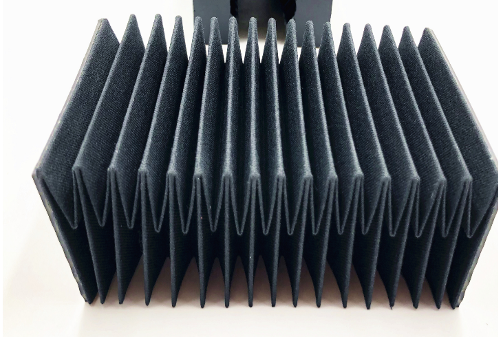 Flexible Accordion Bellow Cover For Flat Protection High Temperature Tolerance