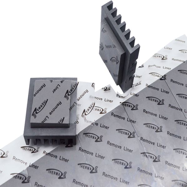 Insulation Ultra Soft Thermal Conductive Gap Pad 12 Shore 00 For RDRAM Memory Modules