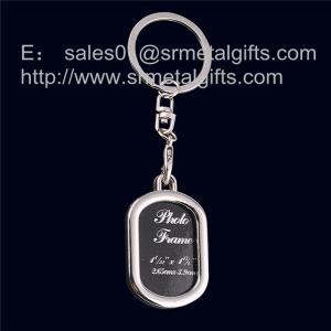 Buy cheap wholesale metal photo frame keychains, metal photo locket, product