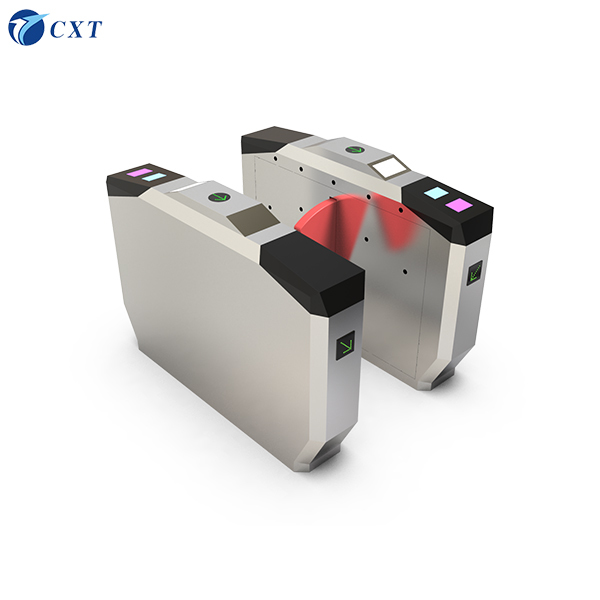 QR Code Flap Barrier Gate with DC Brushed Motor and Automatic Reset for Secure Access Control
