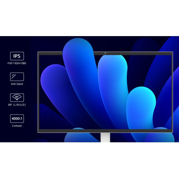 Portable TV On Wheels Smart Touch Screen 24 Inch 27 Inch 32 Inch