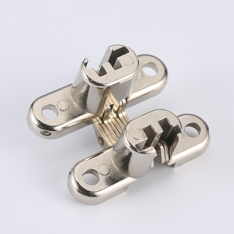 Factory Direct Concealed Aluminium Hidden Door Hinge 180 Automatic Closing Three-Dimensional Adjustable Soft Close 4-Hole Door