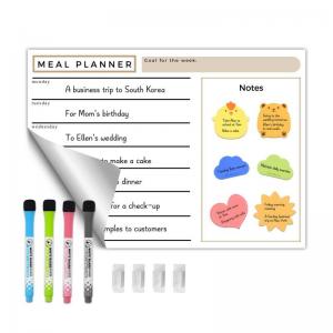 China Multifunction Combination Creative Reusable Calendar Planner Sticky Dry Erase Board OEM on sale