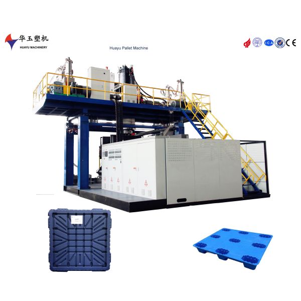 2 layers Double Side Plastic Pallet Blow Moulding Machine