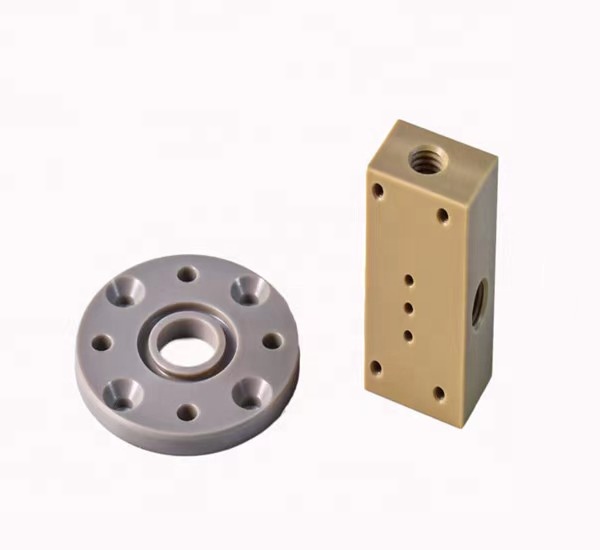 High Precision CNC Machined Parts Nylon POM PP Plastic Material Wear Resistant