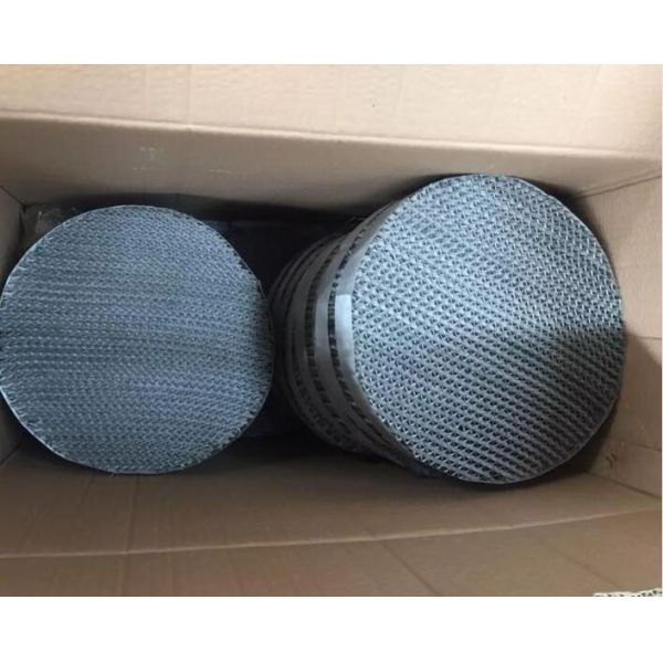 High Surface Area Orifice Corrugated Packaging , Structure Packing In Distillation