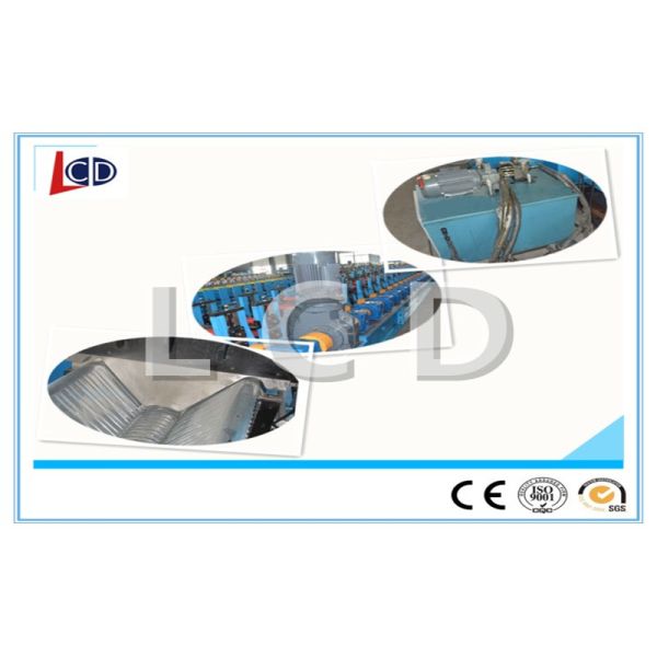 K Span Arch Sheet Roll Forming Machine Optional Color Chain Driven 50HZ