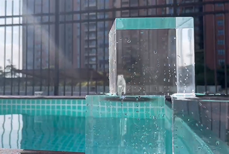 Easy Install High Brightness Lateral Garden Clear Acrylic Infinity Customization Pool