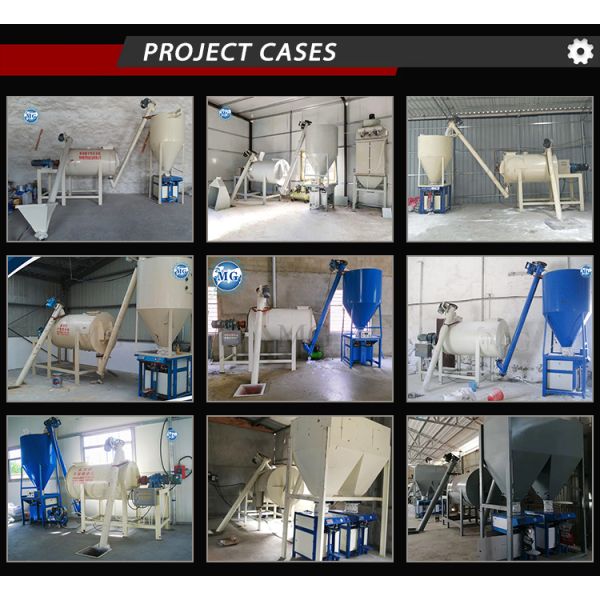 Energy Saving Dry Mortar Mixer Machine Designed for Wall Putty and Plaster with Consistent Mixing