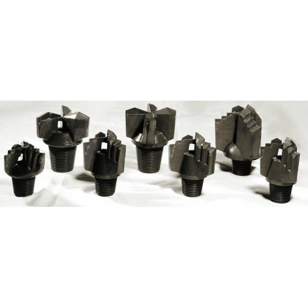 5 - 17 Inch Water Well Drilling Tools Step Drag Bit For Wild Range Drilling