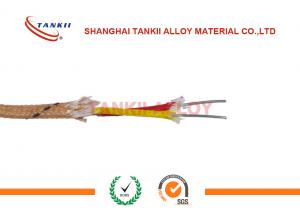 Buy cheap Extension Thermocouple Cable 20 Awg With Ansi Colour Code Yellow And Red product