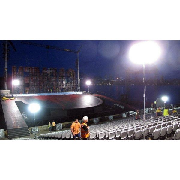 Tungsten Halogen 2kw Moon Balloon Light 800w HMI 1200w Night Construction Sports Event Rescue Golf