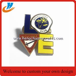 Buy cheap Resin coating soft enamel custom lapel pin no minimum lapel pin with logo butterfly clutch lapel pin product