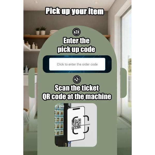 Self-Service Laundromat Vending Machine with 24/7 Operation, 15 Lockers, and 21.5 Inch Touch Screen for Automated Laundry Services