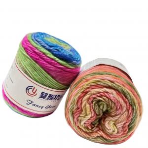 Buy cheap Ring Spun Cake Cotton Blend Yarn For Crochet 35%Cotton 55%Acrylic 10%Wool product