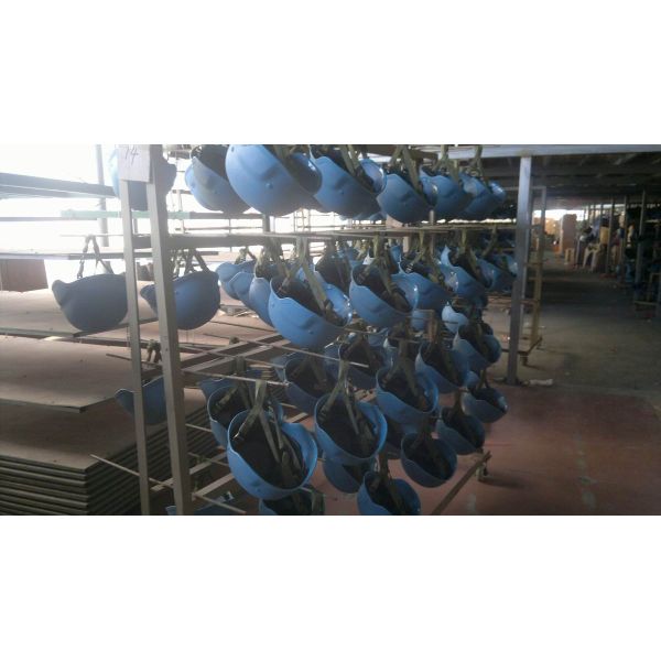 UN blue Stell Mich 2000 bullet proof helmet with visor for Military Police