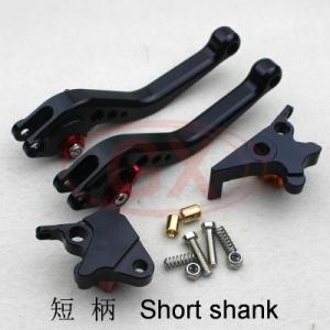 China Motorcycle CNC adjustable aluminum brake and clutch levers with short handle lever on sale