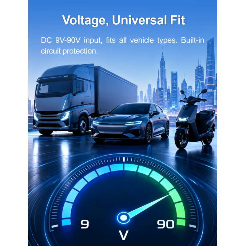 VF40 4G Wired Vehicle GPS Tracker