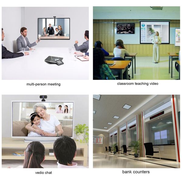 CMOS 1080P Driverless Video Conference Webcam With MIC