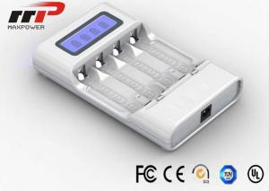 Buy cheap Intelligent AA AAA LCD Battery Charger 4 Slot NIMH NiCad Batteries CE product
