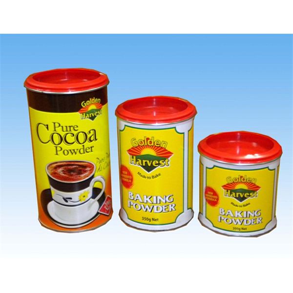 2 Colors Coffee Tin Cans ISO9001 680g Empty Tin Containers