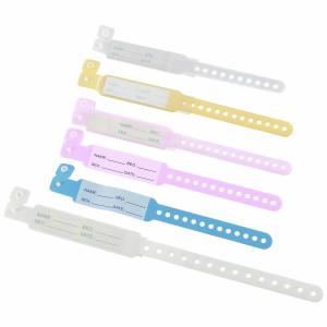 China Infant Pediatric Medical Disposable Supplies Hospital Patient ID Bracelet on sale