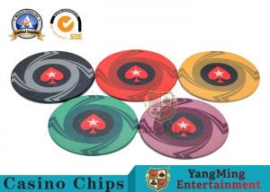 Buy cheap Custom 10g 14g Ceramic Poker Chips 3.3mm Thickness Environmentally Friendly product