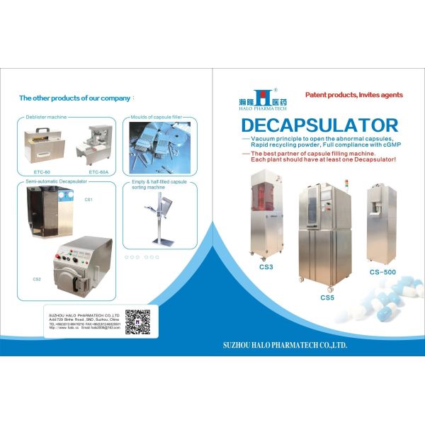 CS-Mini Capsule Separating Machine High Speed Powder Taking Machine