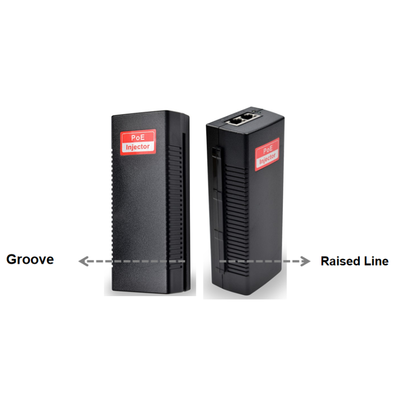 90W Gigabit Ultra PoE++ Injector Adapter, IEEE 802.3 bt 802.3at 802.3af Compliant