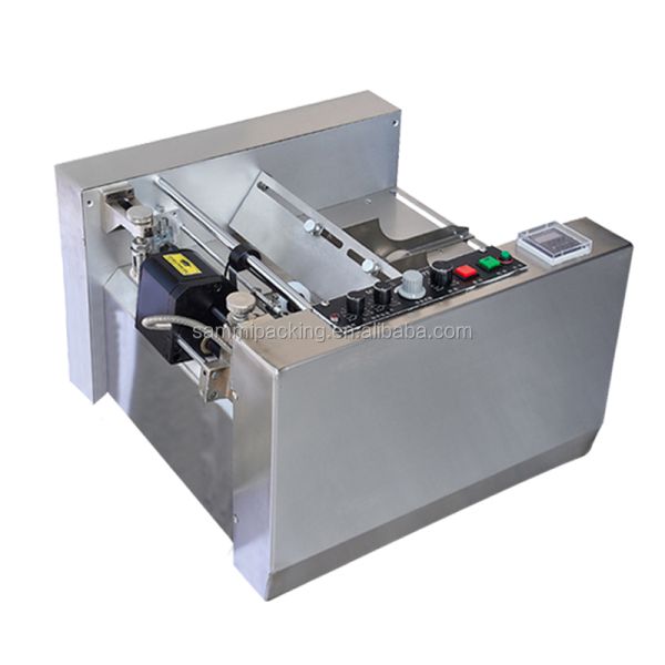Automatic Small Box Embossing Batch Coding Expiry Date Stamping Printing Batch Coding Machine
