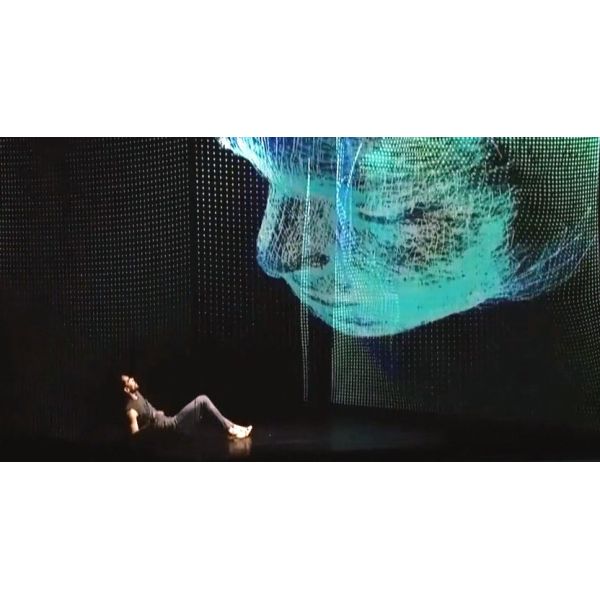 Holoflex Polyamide 3D Holographic Projection System