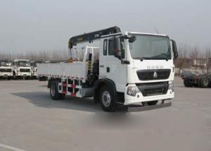 China Small Truck Mounted Cranes 5-10 Tons HIAB , Knuckle Boom Crane Truck on sale