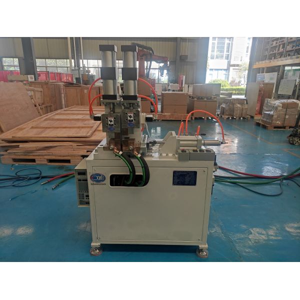 Aluminium Tube Wire 25 Mm Diameter Strip Steel Wheel Rim Flash Butt Welding Machine