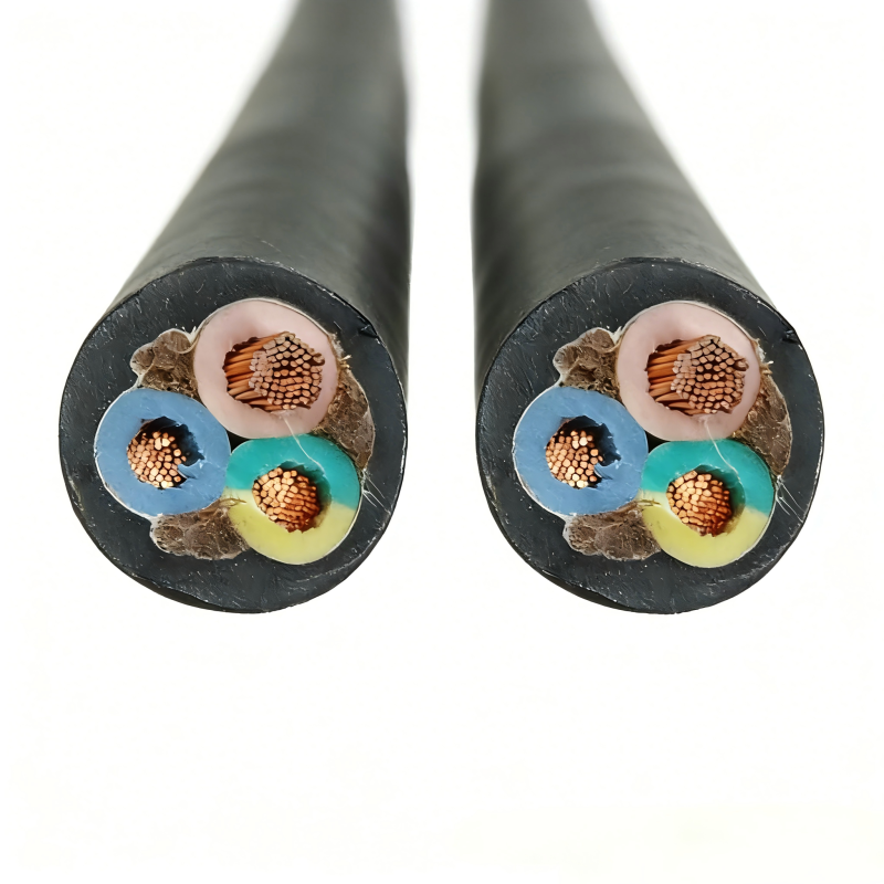 450V / 750V EPR Insulation Flexible Rubber Cable With Multi Stranded Bare Copper Conductors