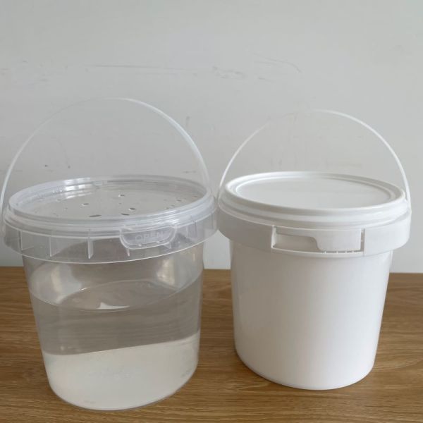 Food Grade Plastic Pail for Popcorn Snacks Round and Square Shape Butter Container