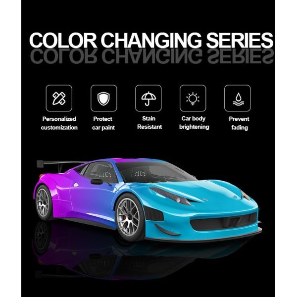 Glossy / Matte Vivid Color Changing TPU Paint Protection Film For All Vehicles