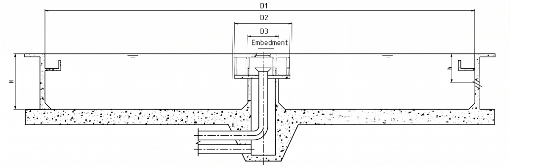 Lightweight Cost-Effective Full-Bridge Suction Clarifier with Overload Protection for Rapid Sludge Removal