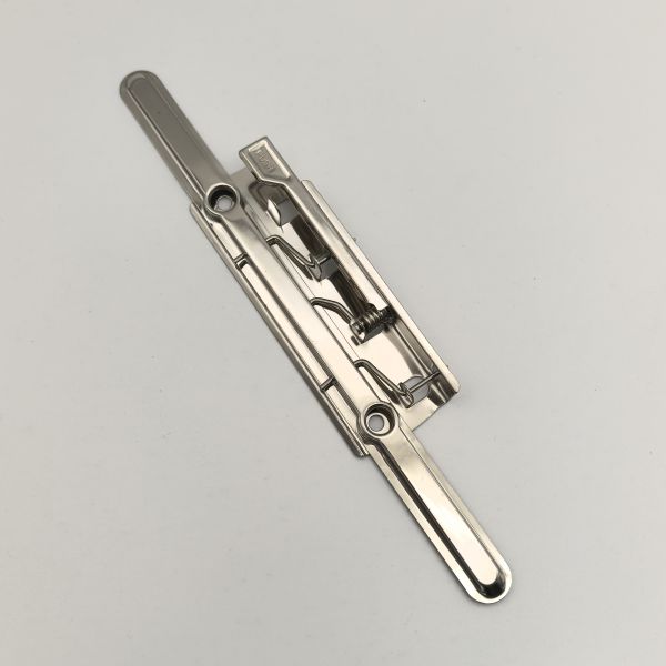 Silver Lever Clipboard Clip Bright Surface Clamp Clip 8 Inch