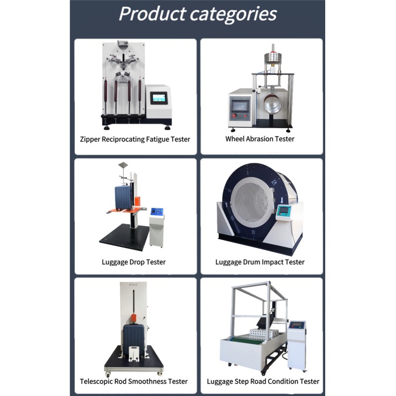Impact Head Drop Impact Testing Equipment Luggage Durability and Damage Degree Tester