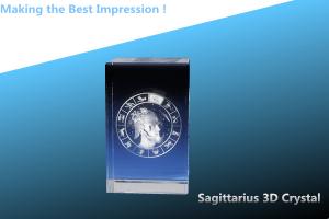 Buy cheap sagittarius 3d crystal train/crystal mother