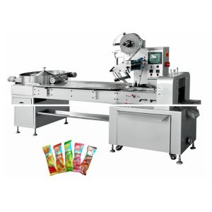 Large Touch Screen Candy Packaging Equipment With Automatic Feeding System