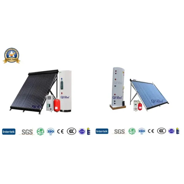 100L-2000L Separated Pressurised Active Solar System Boiler
